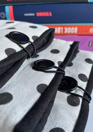 Funda libro lunares