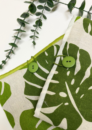 Funda libro monstera