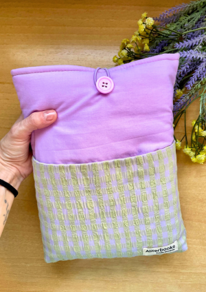 Funda libro feria con bolsillo